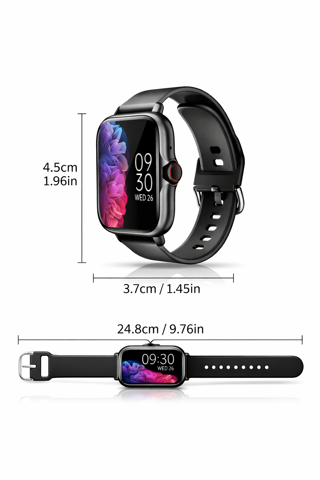 AquaFit Pro Smart Activity Watch