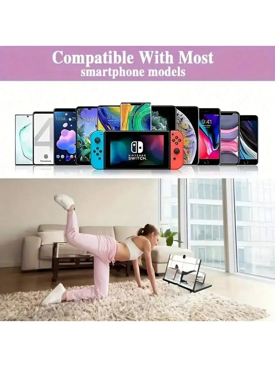 Smartphone Screen Magnifier Stand