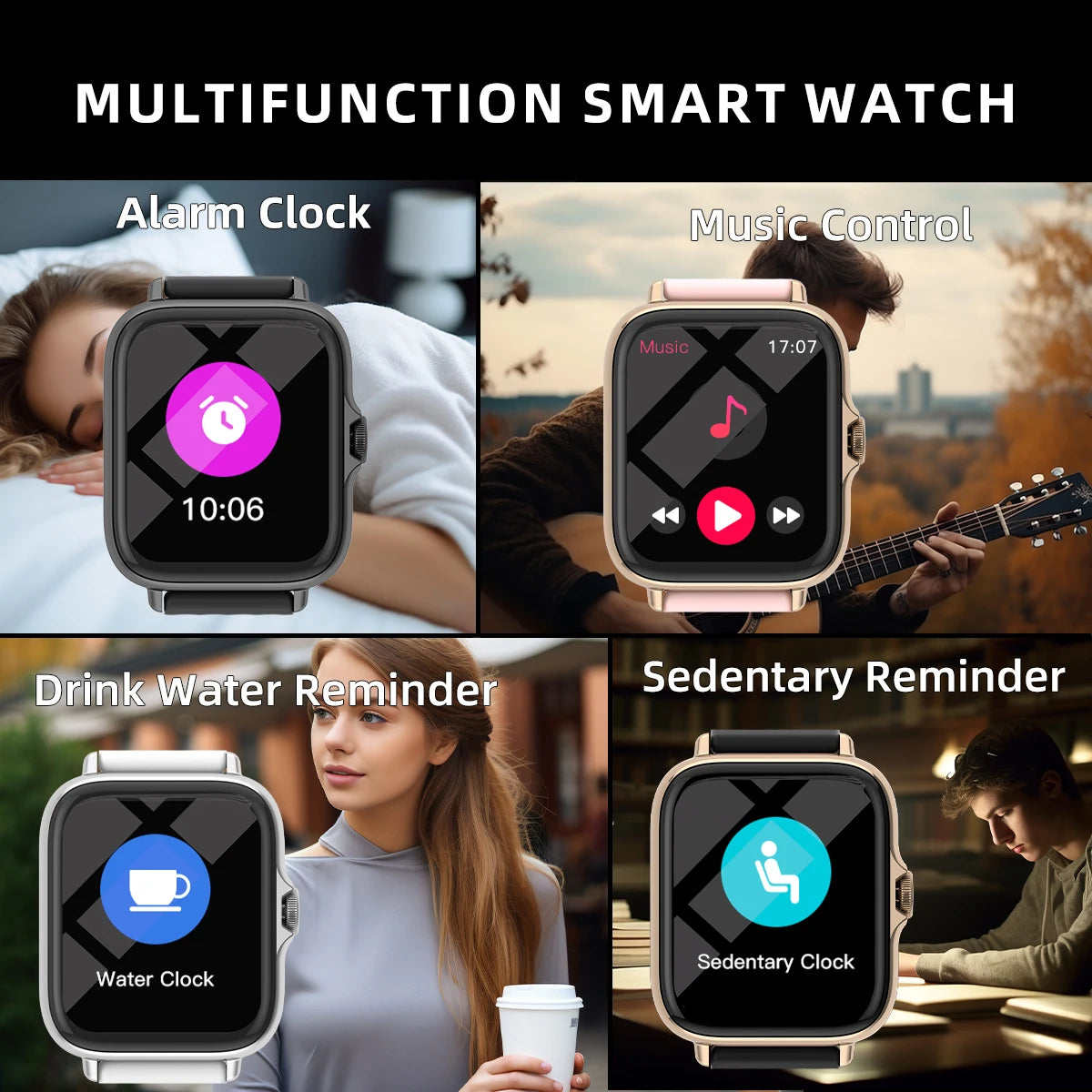 AquaFit Pro Smart Activity Watch