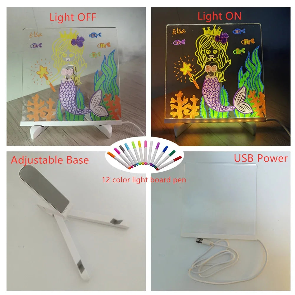 Creative LED Message Board